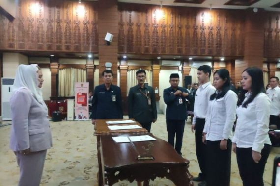 Hevearita Melantik 591 PPPK Semarang, Ini Pesannya - JPNN.COM