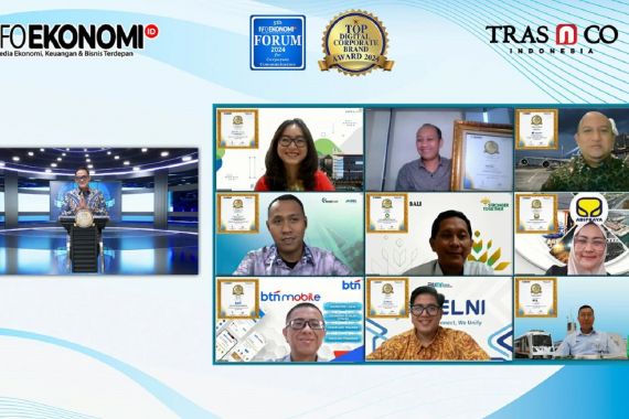 9 Perusahaan Pelat Merah Raih Penghargaan 5th Top Digital Corporate Brand Award 2024 - JPNN.COM