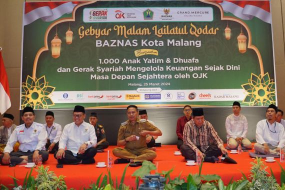 BAZNAS Kota Malang Santuni 1.000 Anak Yatim Piatu dan Duafa - JPNN.COM