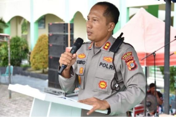 Bendera Bulan Bintang Berkibar di Pagar Polsek Samalanga, Kapolsek dan Anggotanya Diperiksa - JPNN.COM