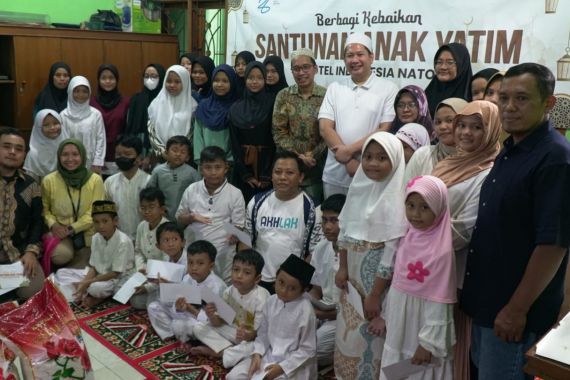 Berbagi Kebaikan di Bulan Ramadan, PT Hotel Indonesia Natour Beri Santunan Yatim Piatu - JPNN.COM
