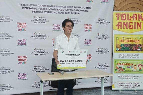 Sido Muncul Kucurkan Bantuan Rp 285 Juta untuk Anak Suspect Stunting di Semarang - JPNN.COM