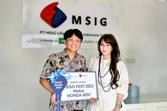 Apresiasi Nasabah, MSIG Life Serahkan Hadiah kepada Pemenang Vega Fest - JPNN.COM