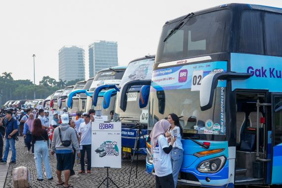 Mudik Asyik Bersama BUMN 2024, BRI Group Berangkatkan 12.173 Pemudik - JPNN.COM