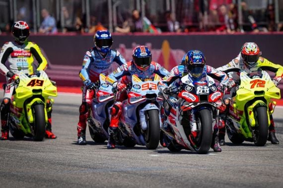 Live Streaming Kualifikasi MotoGP Amerika: Pecco Tak Menyebut Nama Marquez - JPNN.COM