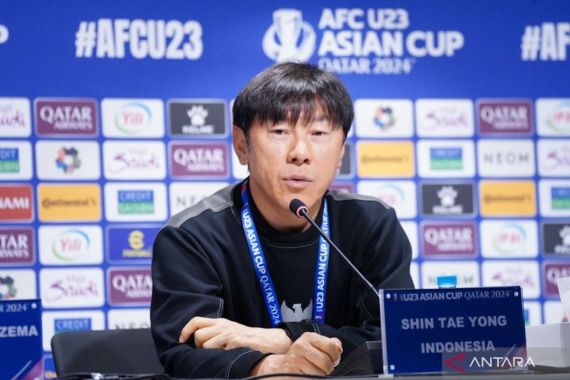 Menjelang Laga Perdana Piala Asia U-23, Shin Tae Yong Tanamkan Kepercayaan Diri ke Penggawa Timnas - JPNN.COM