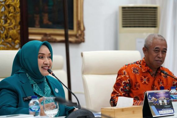 Terima Audiensi Kepala BKKBN Sumsel, Tyas Fatoni Komitmen Turunkan Prevalensi Stunting - JPNN.COM