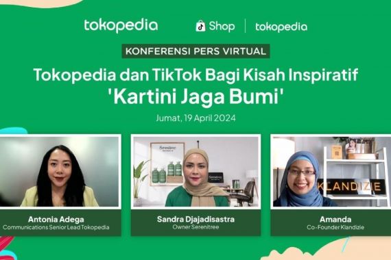 Sambut Hari Kartini & Bumi, Tokopedia Bagi Kisah Inspiratif, Simak - JPNN.COM