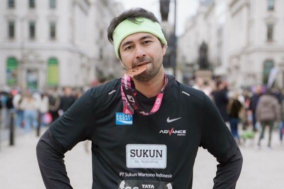 Terjadi Drama, Raffi Ahmad Tetap Berhasil Finish di London Marathon 2024 - JPNN.COM