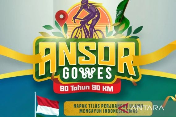 200 Peserta Ikuti GP Ansor Gowes Jakarta-Bekasi, Tapak Tilas Perjuangan Ulama - JPNN.COM