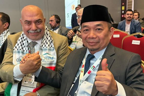 Konferensi Ke-5 Liga Parlemen untuk Al-Quds, Jazuli Tegaskan Indonesia Dukung Kemerdekaan Palestina - JPNN.COM