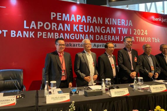 Triwulan I 2024, Bank Jatim Cetak Kinerja Moncer - JPNN.COM