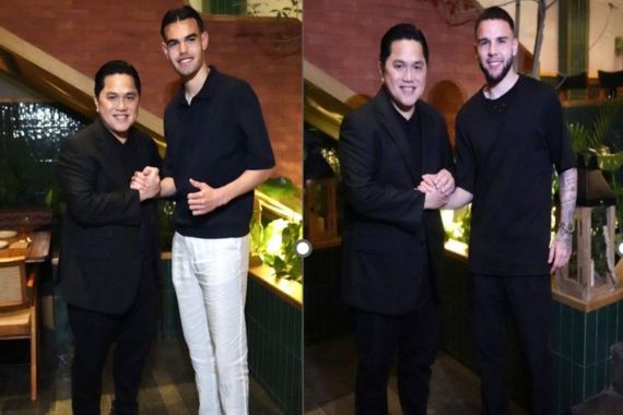 Kabar Terbaru dari Erick Thohir Terkait Proses Naturalisasi Calvin Verdonk dan Jens Raven - JPNN.COM