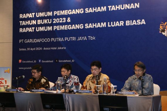 Garudafood Umumkan Kinerja Positif Sepanjang 2023, Bagikan Dividen Rp 331,92 Miliar  - JPNN.COM