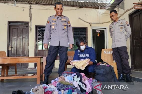 Mencuri Ratusan Celana Dalam Wanita, Penjual Siomay di Semarang Diamankan Polisi - JPNN.COM