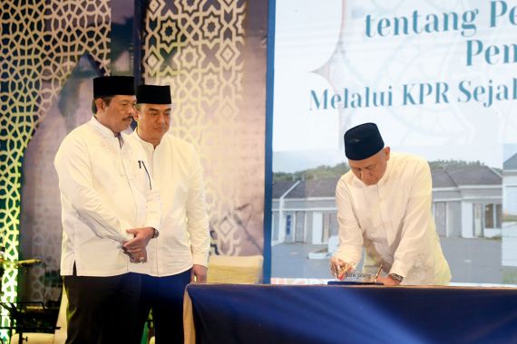 Nana Sudjana Dorong Bank Jateng Tingkatkan Penyaluran KPR Perumahan Subsidi - JPNN.COM