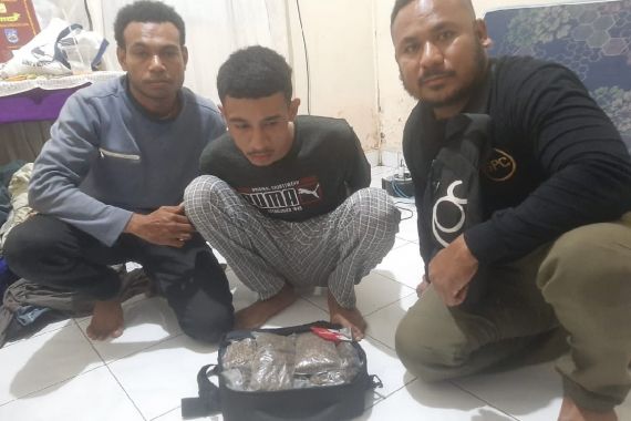 Miliki Puluhan Paket Ganja, Pengangguran di Jayapura Ditangkap Polisi - JPNN.COM