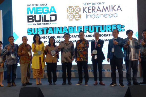 Semarak Pembukaan Megabuild dan Keramika Indonesia - JPNN.COM