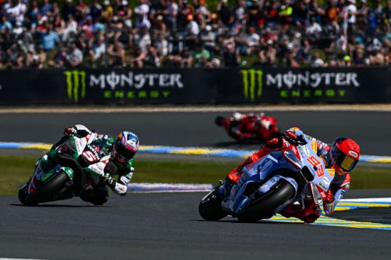 Sprint MotoGP Prancis: Martin Juara, Pecco Celaka, Marc Marquez Finis Kedua - JPNN.COM