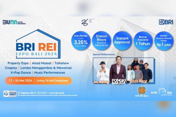 BRI REI Expo Bali 2024 Hadirkan 1.300 Hunian Baru dan Promo Menarik - JPNN.COM