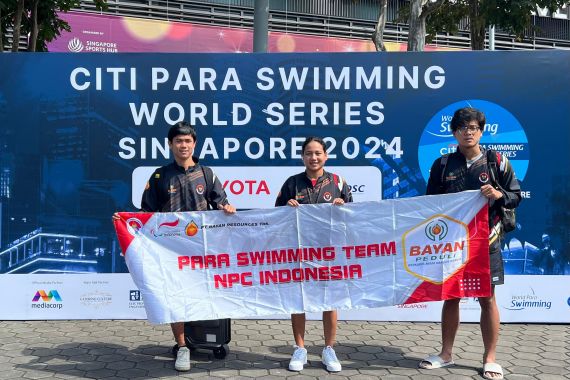 Indonesia Bawa Pulang 1 Medali dari Citi Para Swimming World Series Singapore 2024 - JPNN.COM