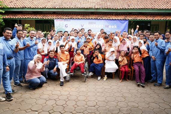 Lewat Global Volunteer Week 2024, KRAKATAU POSCO Tingkatkan Semangat Entrepreneur Disabilitas - JPNN.COM