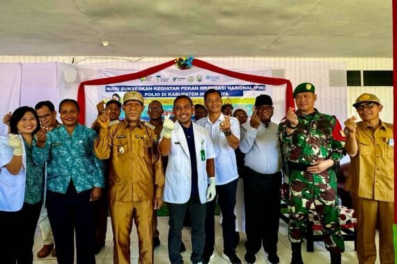 TP PKK Intan Jaya Dukung Penuh Pelaksanaan Pekan Imunisasi Nasional Polio - JPNN.COM
