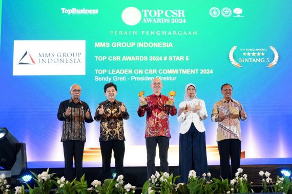 MHU-MMSGI Borong Penghargaan Top CSR Awards 2024 - JPNN.COM