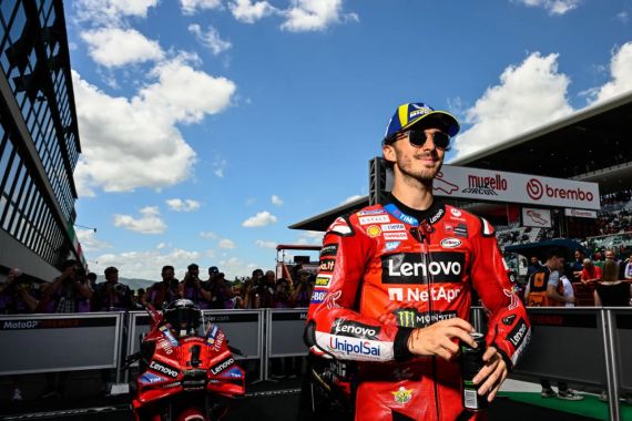 Hasil Sprint MotoGP Italia: Pecco Perkasa, 5 Pembalap jadi Korban Termasuk Martin - JPNN.COM