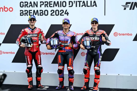 Link Live Streaming Sprint MotoGP Italia: Pecco Marah - JPNN.COM