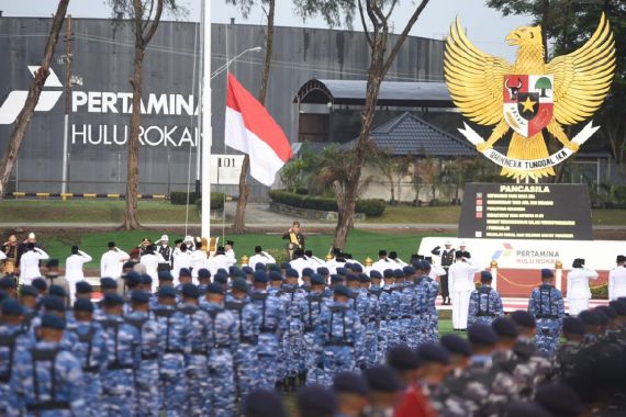 Ini Alasan Jokowi Gelar Upacara Hari Pancasila di PHR Dumai - JPNN.COM