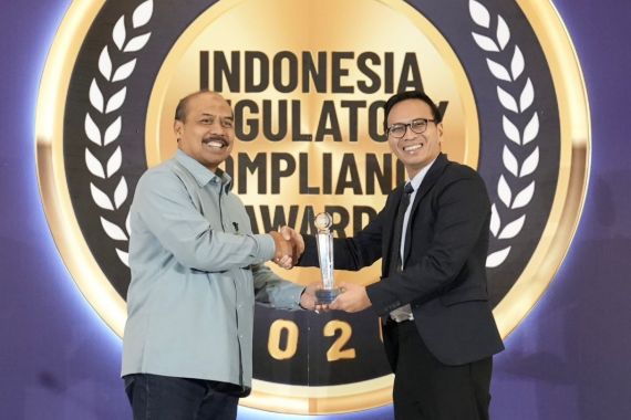 Dukung Kepatuhan Hukum, Pegadaian Raih Penghargaan di Ajang Indonesia Regulatory Compliance Awards 2024 - JPNN.COM