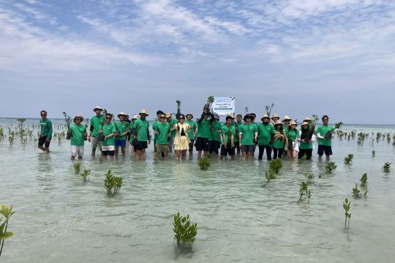 Beri Kontribusi di Hari Lingkungan Hidup, Hikvision Ikut Tanam Ribuan Bibit Mangrove - JPNN.COM