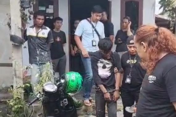 Mencuri 2 Tabung Gas Elpiji 3 Kg, Pemuda Ditangkap Polisi di Silaberanti - JPNN.COM