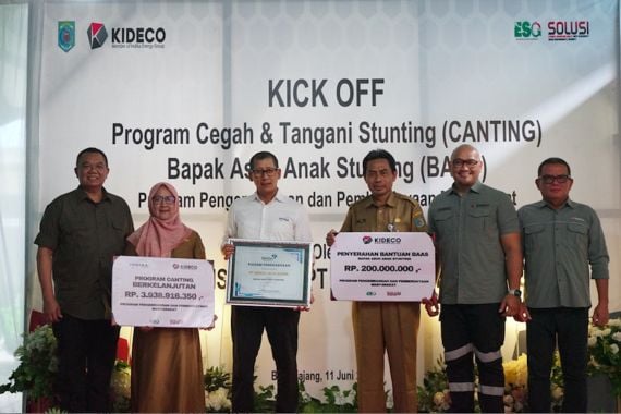 Kideco Gelontorkan Bantuan Rp 4,1 Miliar untuk Atasi Stunting di Kabupaten Paser - JPNN.COM