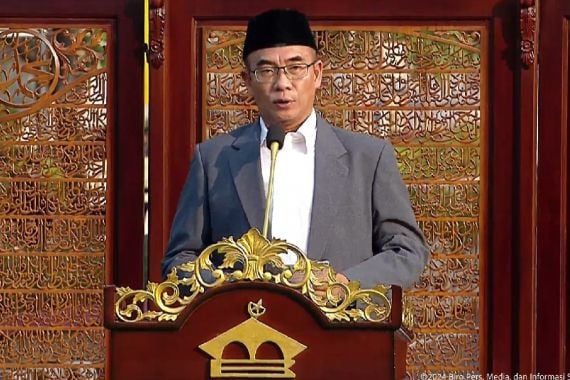 Ketika Ketua KPU Hasyim Asyari Berkhotbah Tentang Kebinatangan & Kerakusan di Hadapan Jokowi - JPNN.COM