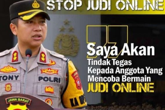 Sanksi Tegas Menanti Anggota Polri Kedapatan Main Judi Online - JPNN.COM