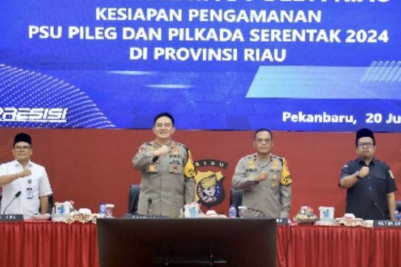 MK Perintahkan PSU Pemilu 2024, Polda Riau Siap Mengamankan - JPNN.COM