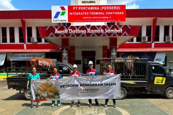 Berbagi Berkah Iduladha, Elnusa Petrofin Bagi Daging Kurban untuk 15.525 Warga - JPNN.COM