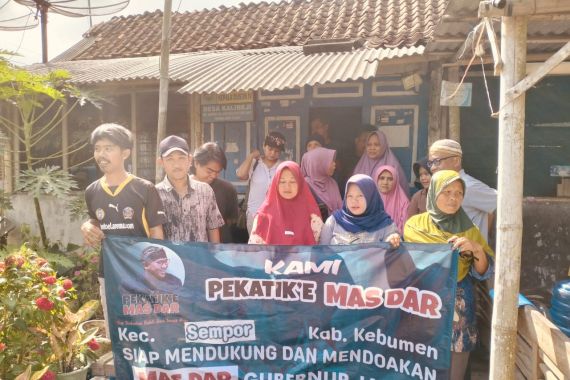 Pekatik'e Mas Dar Kunjungi 20 Kecamatan Dalam 2 Hari, Deklarasi Dukungan kepada Sudaryono - JPNN.COM