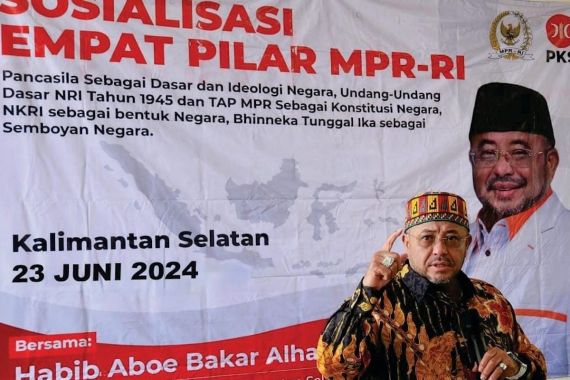 Sosialisasi 4 Pilar MPR RI di Tabalong, Habib Aboe Mengingatkan Makna Persatuan - JPNN.COM