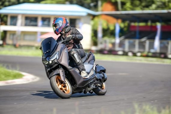 Test Ride Yamaha Nmax 'Turbo' di Sirkuit: Sensasinya Tidak Biasa - JPNN.COM