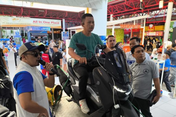 Yamaha Nmax 'Turbo' Mejeng di Jakarta Fair Kemayoran, Ada Hadiah Emas Hingga Motor - JPNN.COM