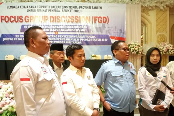 Sepakat Tolak UU P2SK, Serikat Pekerja Banten akan Mengadu ke Presiden Jokowi - JPNN.COM