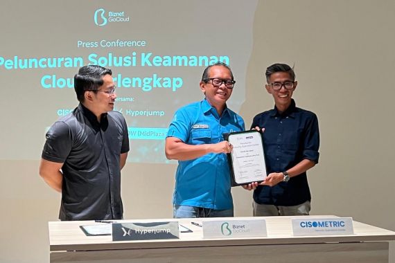 Gandeng Cisometric & Hyperjump, Biznet Gio Luncurkan Solusi Keamanan Cloud Terlengkap - JPNN.COM