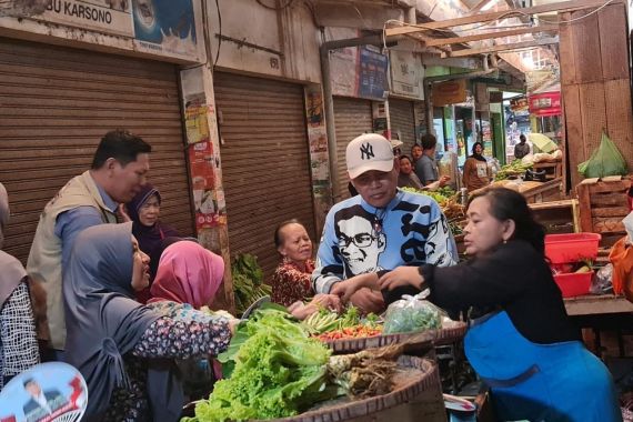 Pedagang Pasar Temanggung Mantap Dukung Sudaryono: Pasti Tidak Salah Pilih - JPNN.COM