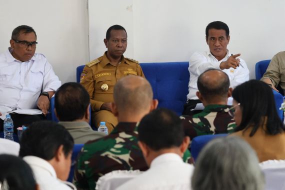 Disambangi Mentan Amran, Petani Papua Berharap Food Estate Bisa Meningkatkan Perekonomian - JPNN.COM