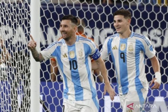 Copa America 2024: Gol Alvares & Messi Mengantarkan Argentina ke Final - JPNN.COM