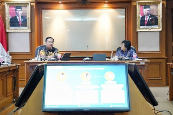 Menteri LHK Siti Nurbaya & Ombudsman RI Bahas Pencegahan Maladministrasi Industri Sawit - JPNN.COM