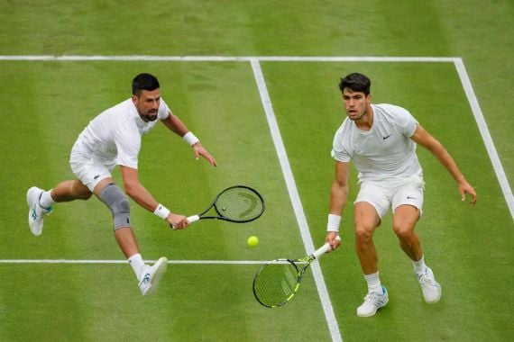 Link Live Streaming Final Wimbledon 2024 Carlos Alcaraz Vs Novak Djokovic - JPNN.COM